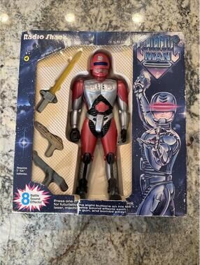 RADIO SHACK GALACTIC MAN (KO ROBOCOP) New Open Box “READ DESCRIPTION”
